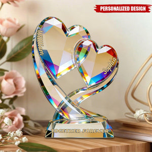 Together Forever-Personalized Couple Acrylic Plaque