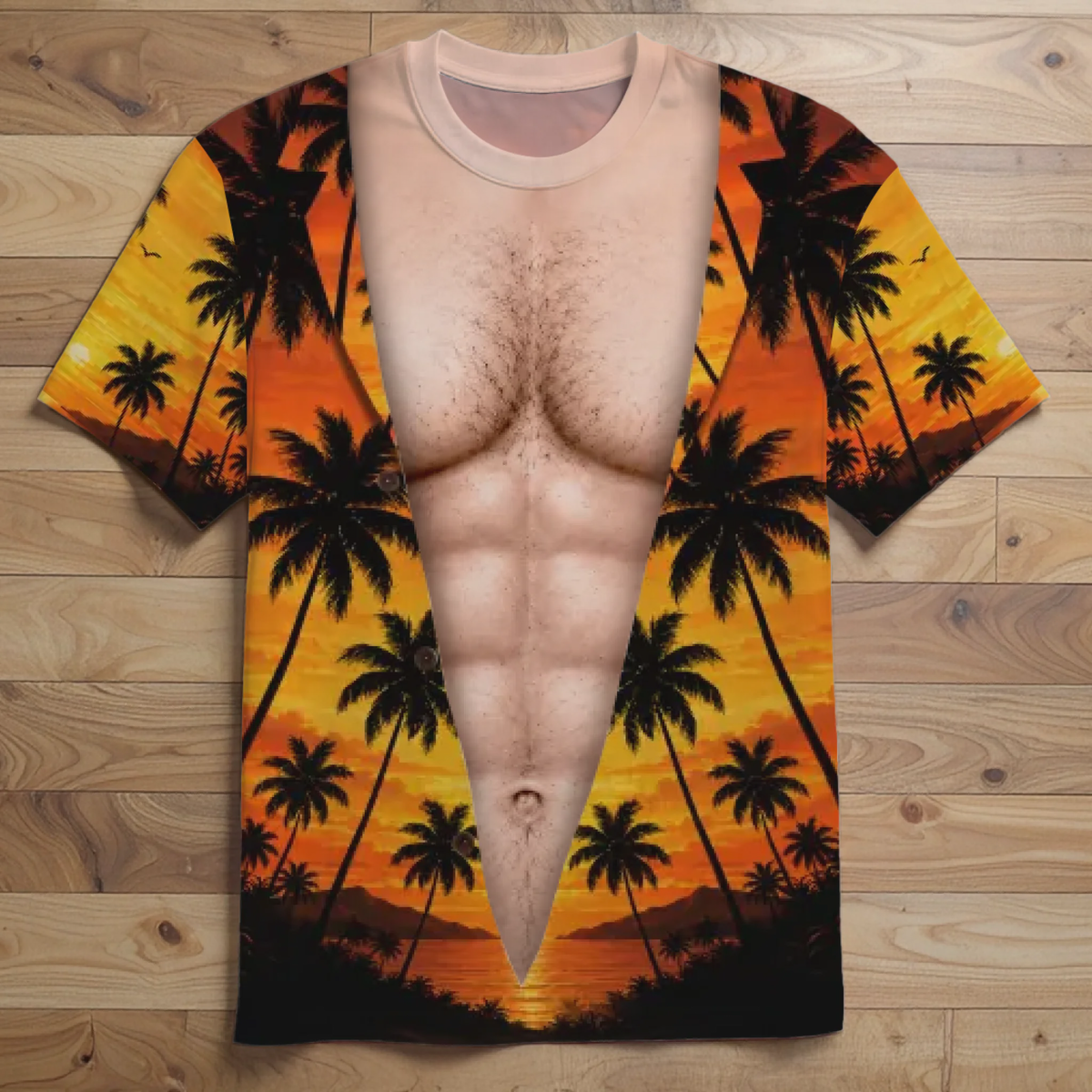 Custom Funny T-shirt - Personalized Summer Vacation And Travel Gifts For Husband, Son, Grandson, Yourself - Tropical Mode On