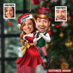 Personalized Dancing Ornament - Gift For Couple