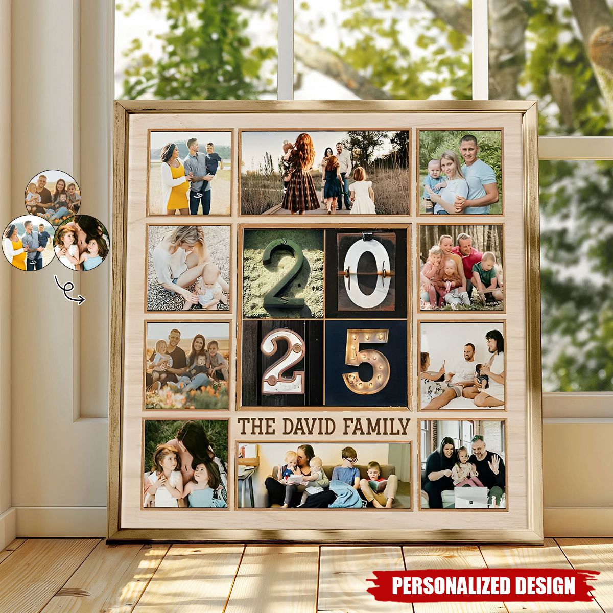 Custom Family Photo Collage Poster 2025-Family Keepsake Gifts