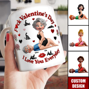 Personalized Couple Love You Everyday Coffee Mug-Gifts For Couple