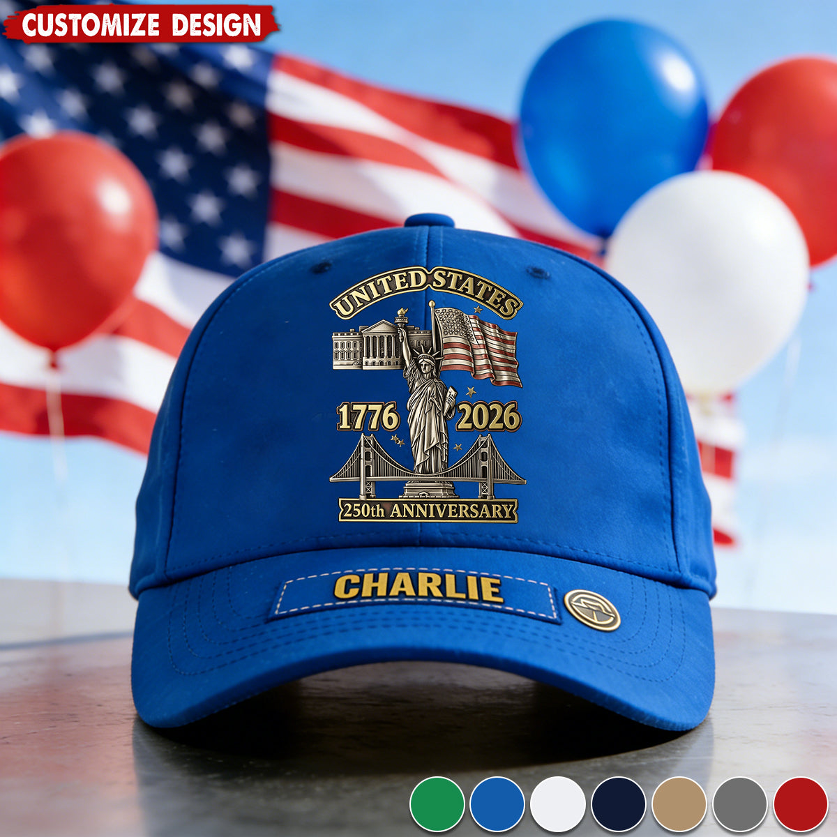 250th Anniversary - Personalized Classic Cap