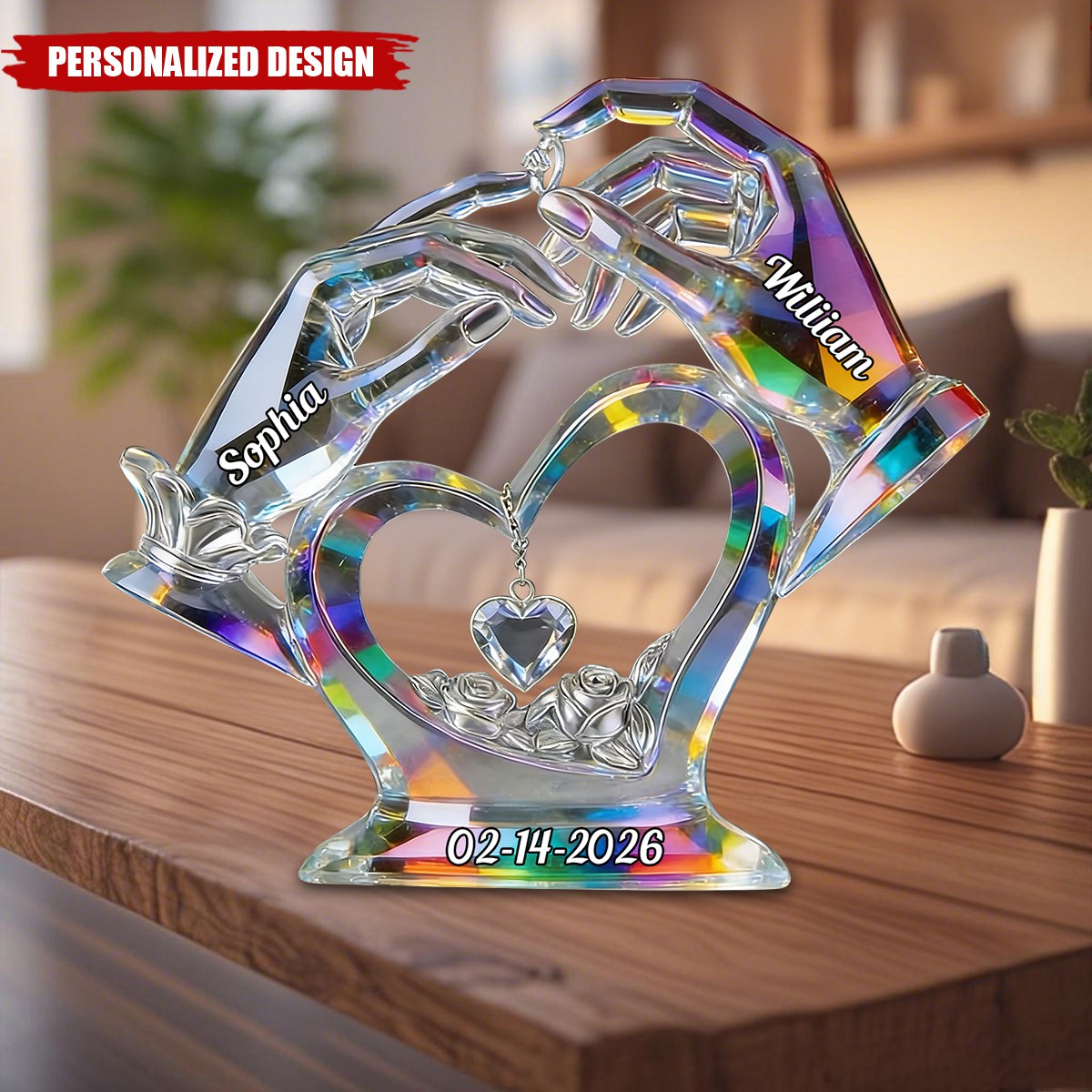 Personalized Couple Acrylic Plaque