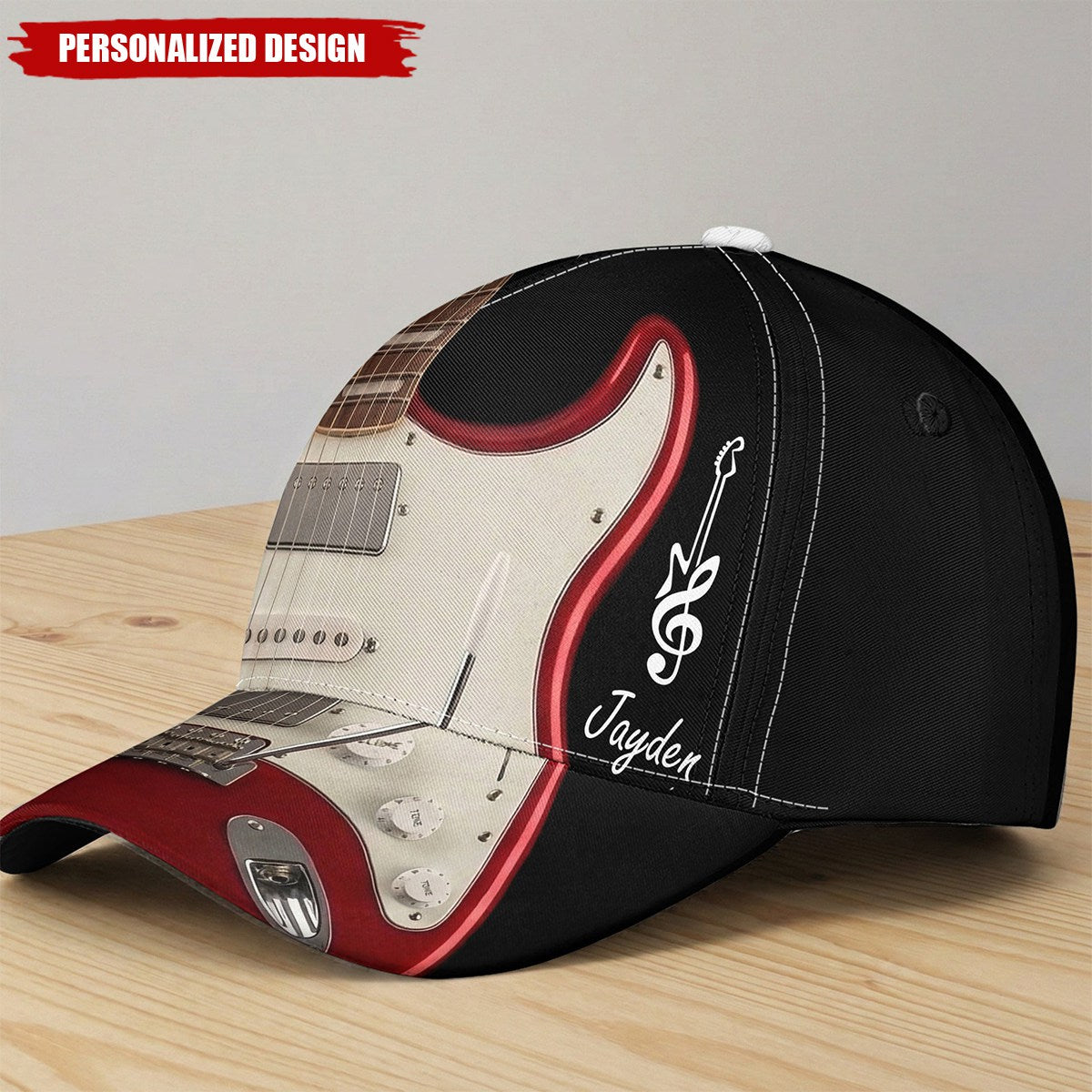 Personalized Cap-Gift For Guitarist, Guitar Lover