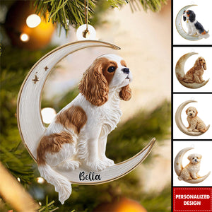 Personalized Cute Dog Acrylic Ornament