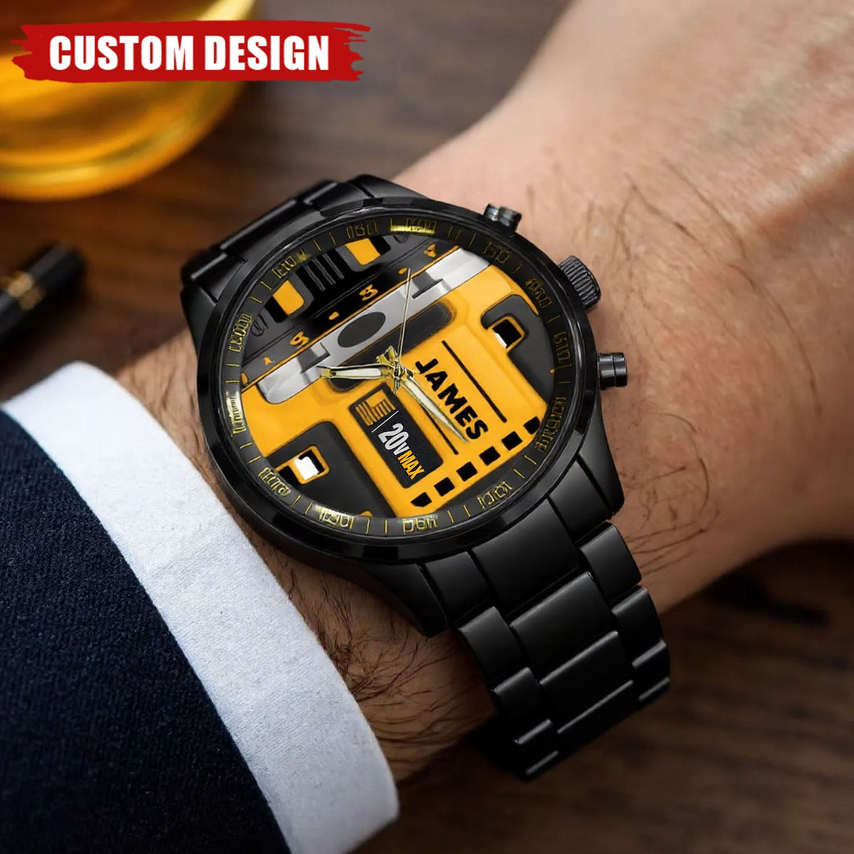 Mechanic Tool - Personalized Mechanic Hand Watch