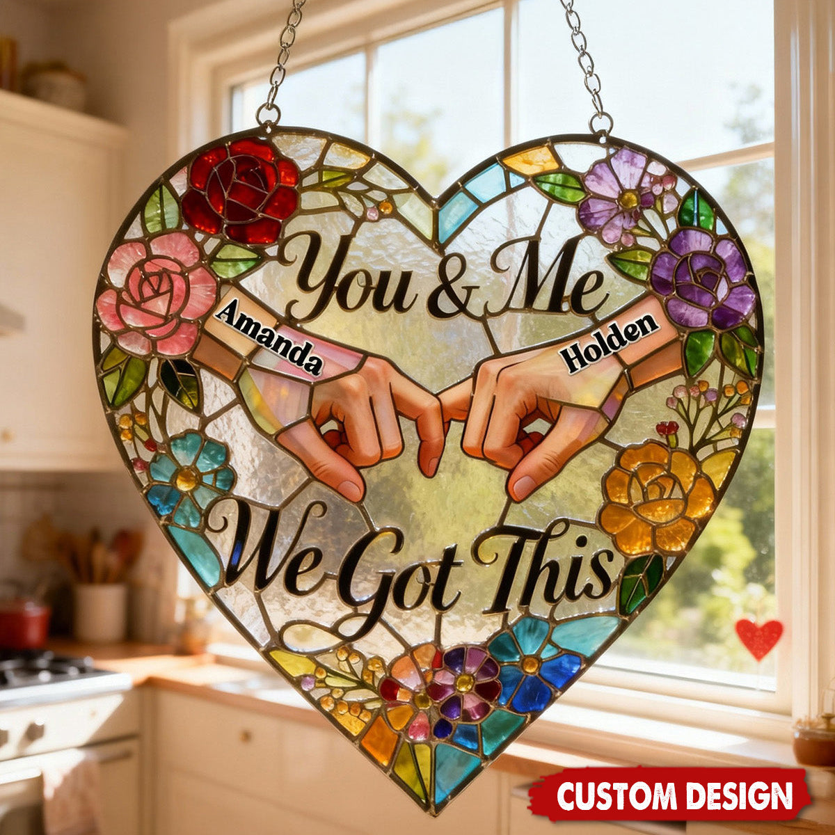We Got This Suncatcher Ornament - Personalized Gifts For Couple