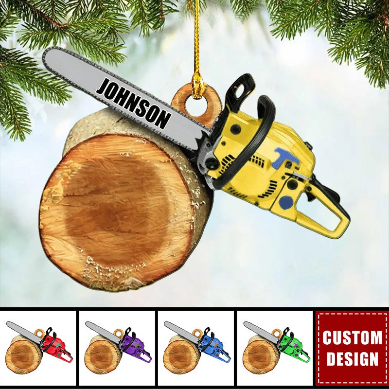 Personalized Arborist Ornaments - Gift For Tree Trimmer - New Release