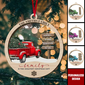 Personalized Family Christmas Ornament-Gift For Christmas