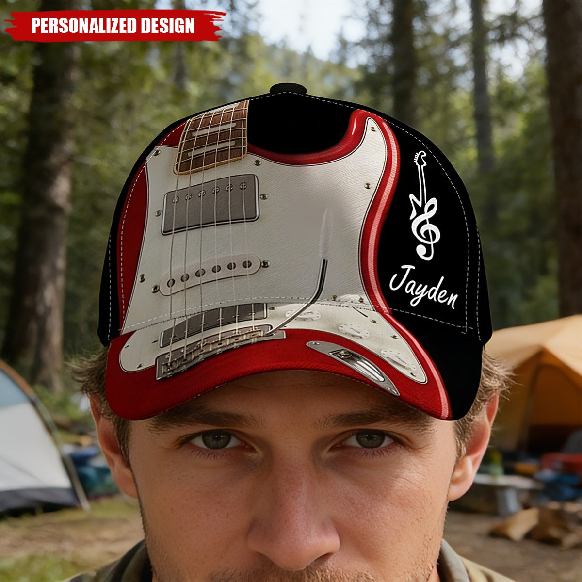 Personalized Cap-Gift For Guitarist, Guitar Lover