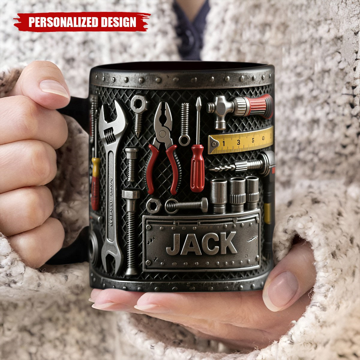 Personalized Toolbox Themed Mug