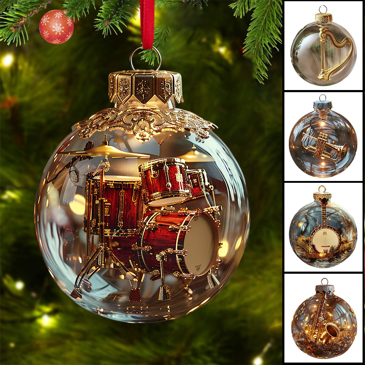 Musical Harmony Christmas Ornament