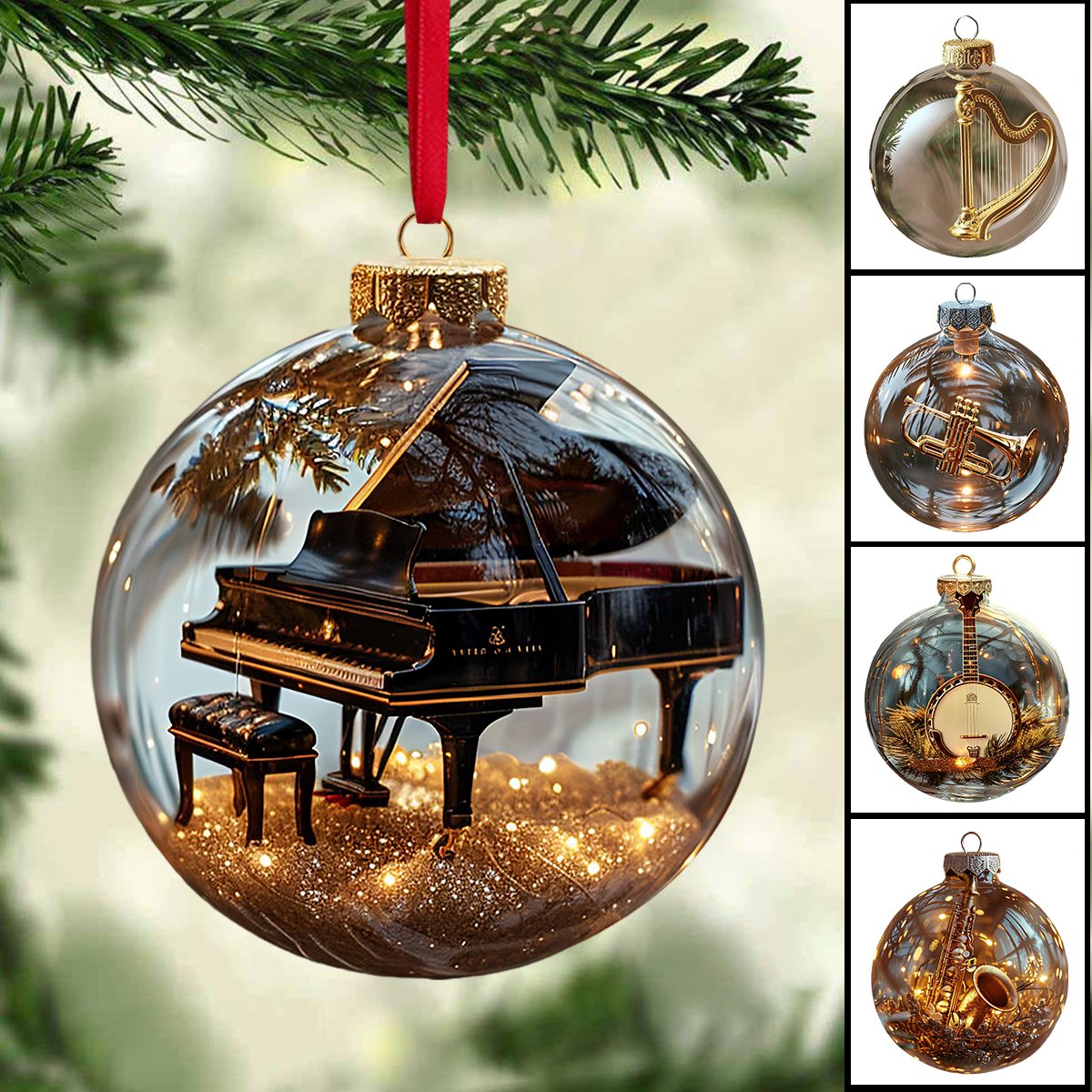 Musical Harmony Christmas Ornament