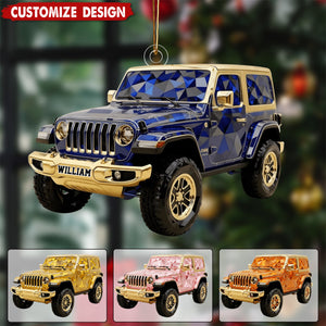 Personalized Off-Road Christmas Ornament - Gifts For Off-road Lovers