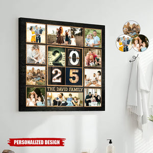 Custom Family Photo Collage Poster 2025-Family Keepsake Gifts