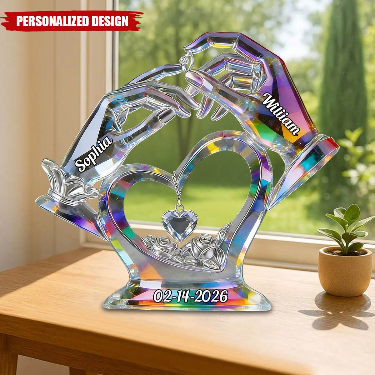 Personalized Couple Acrylic Plaque