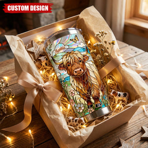 Love Highland Cows - Personalized Highland Cow Tumbler