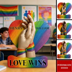 Personalized LGBT Couple Acrylic Plaque-Gifts For Couple