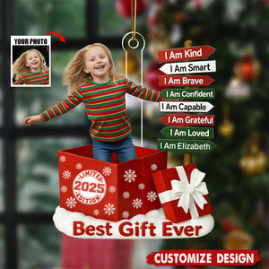 Affirmation Signpost - Personalized Acrylic Ornament