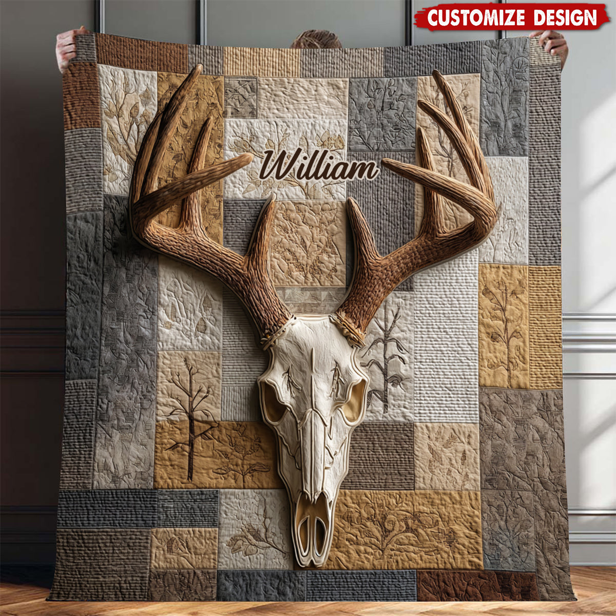 Love Hunting - Personalized Hunting Blanket