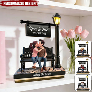 Personalized Romantic Couple Wooden Plaque-Valentine's Day Gift For Couple