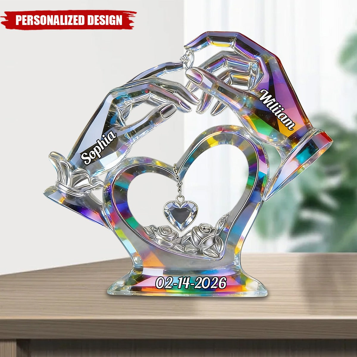 Personalized Couple Acrylic Plaque