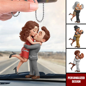 Personalized Anniversary Wedding Car Ornament Gifts For Husband And Wife