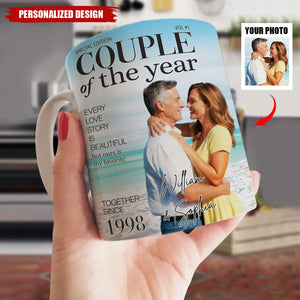 Choosing You Feels So Right-Personalized Couple Mug-Anniversary Wedding Gifts For Husband And Wife