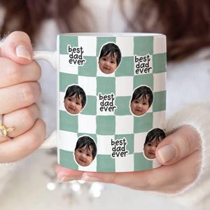 Personalized Best Dad Ever Retro Mug - Gift For New Dads & Father’s Day