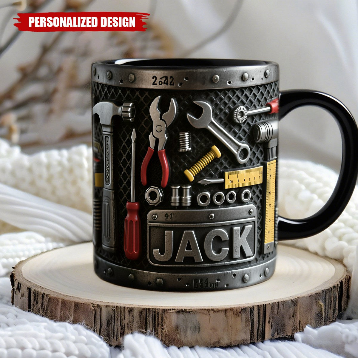 Personalized Toolbox Themed Mug