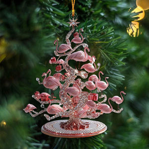 Flamingo Christmas Tree Ornament - New Release