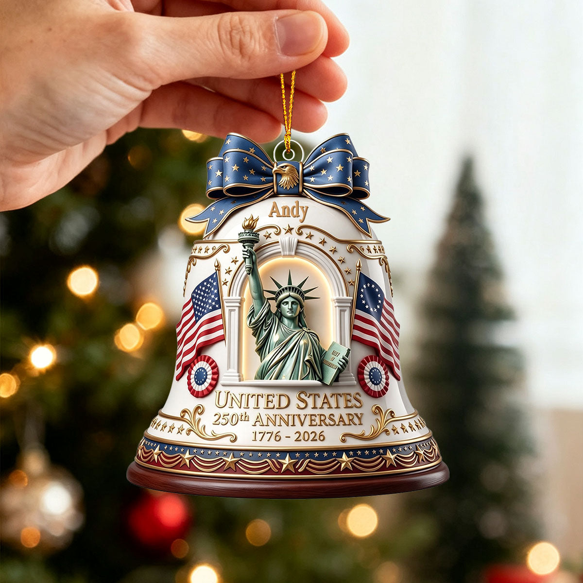250th Anniversary of Americana ，Ornament Independence Day Gift
