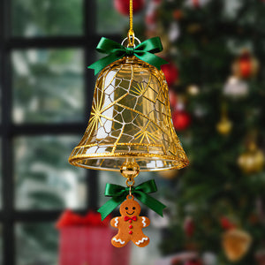 Christmas Bell Acrylic Pendant Ornament