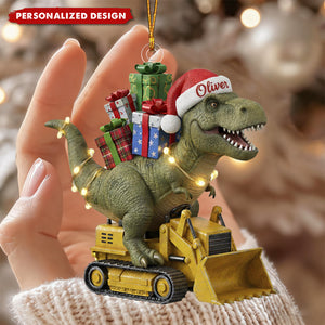 Personalized Dinosaur Ornament Gift For Kids