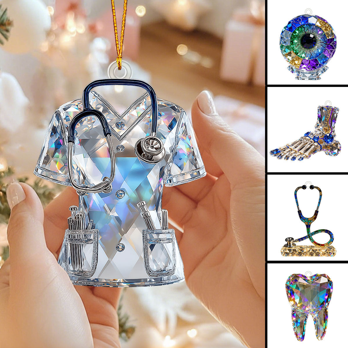 Love Nurse Life-Acrylic Nurse Ornament-Gift For Nurse