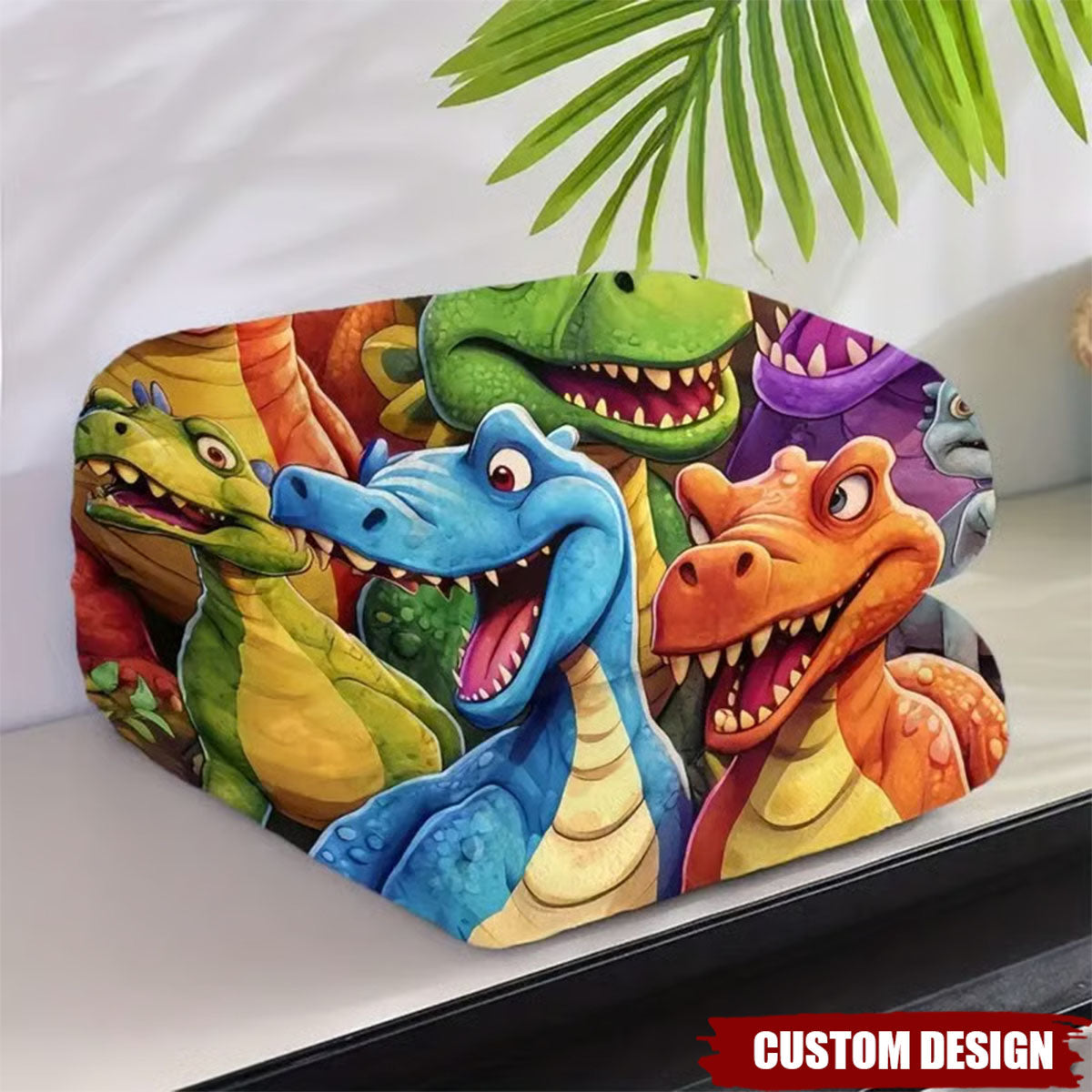 Personalized Cute Dinosaurs Kid Flannel Blanket