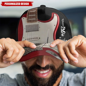 Personalized Cap-Gift For Guitarist, Guitar Lover