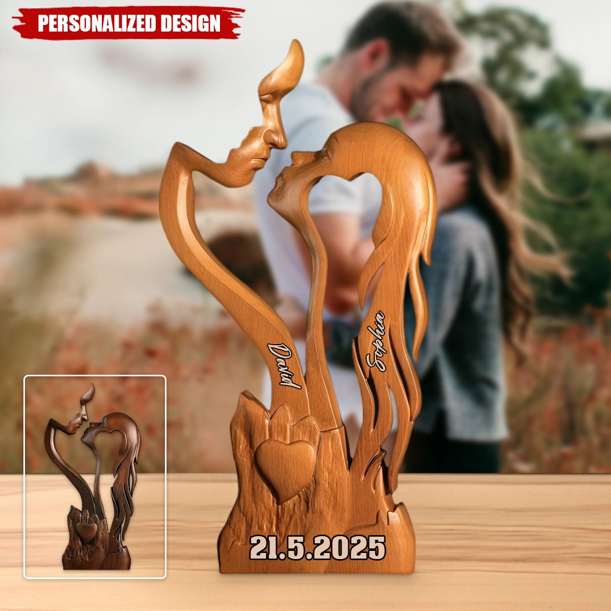 You And Me We Got This-Personalized Couple Custom Shaped Acrylic Plaque