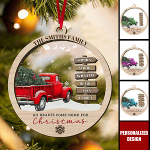 Personalized Family Christmas Ornament-Gift For Christmas