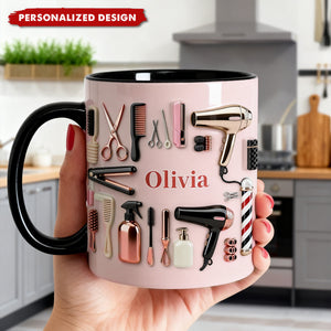 Proud Hair Stylist-Personalized Hairdresser Mug