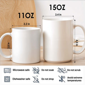 Gift From Your Favorite Caddies For #1 Golf Dad, Grandpa - Personalized Mug