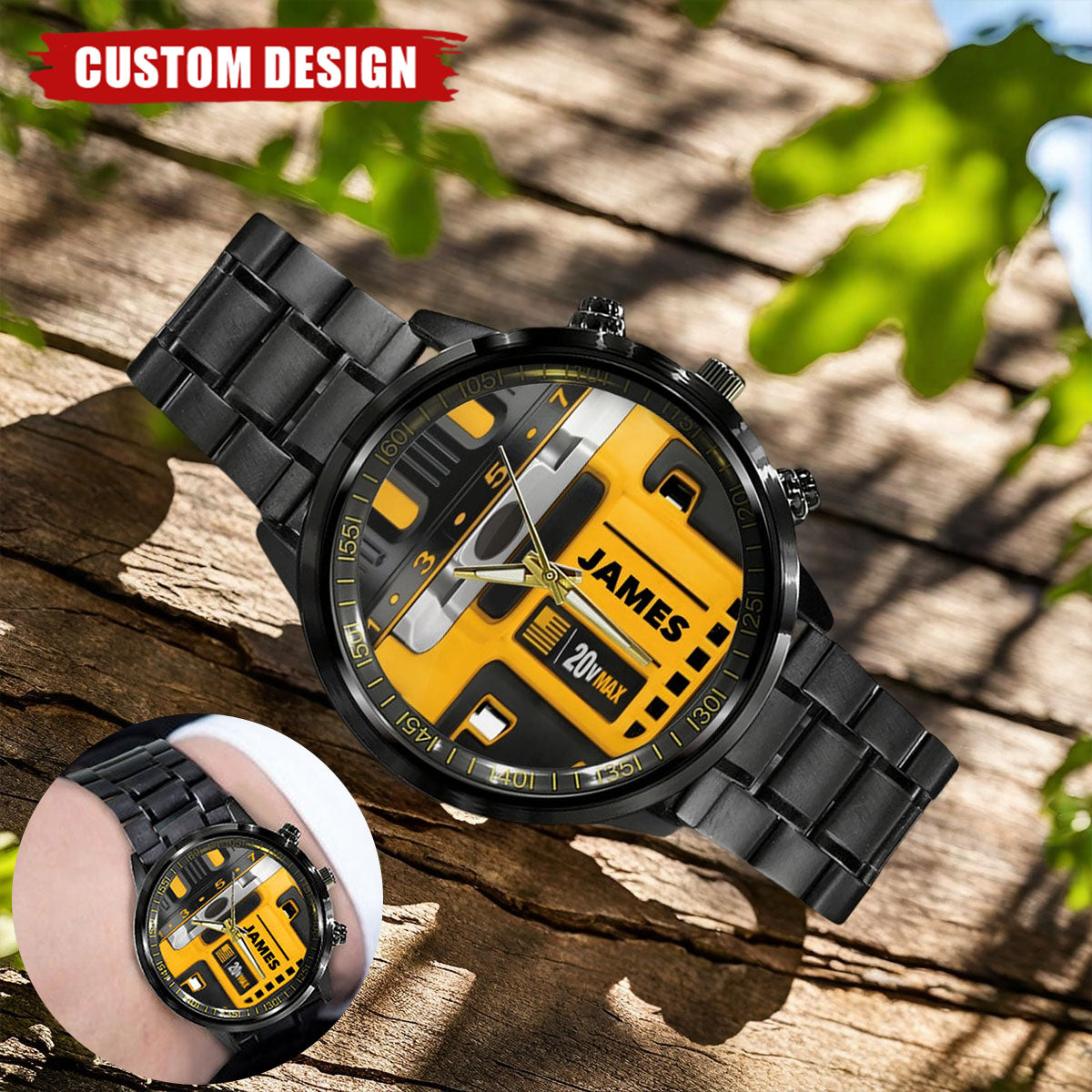 Mechanic Tool - Personalized Mechanic Hand Watch