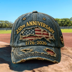 US 250th Anniversary Casual Print Cap