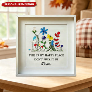 “This Is My Happy Place” Acrylic Plaque