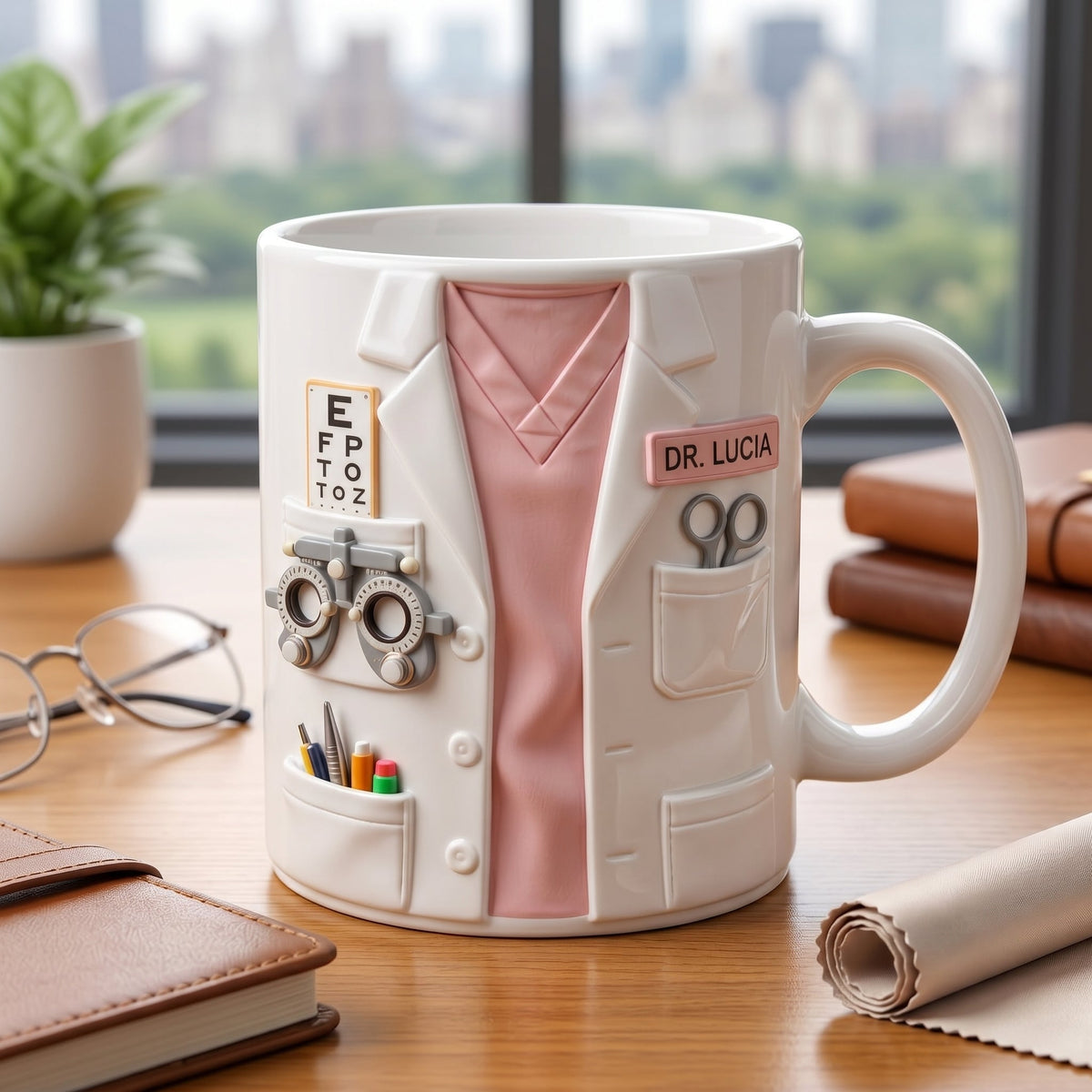 Personalized Optometrist Mug - Gift For Eye Doctor