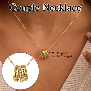 Personalised Couple Name Necklace-Anniversary Gift