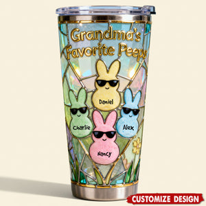 Easter Bunny 20oz Tumbler - Personalized Gifts For Grandma, Mom Tumbler