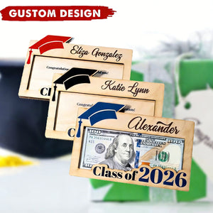 Graduation Money Holder Personalized Graduation Gift