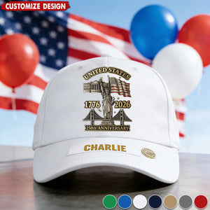 250th Anniversary - Personalized Classic Cap