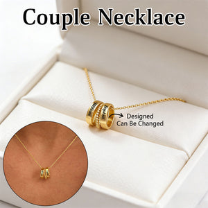Personalised Couple Name Necklace-Anniversary Gift